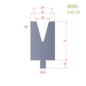 attachment detail of AH24221 die