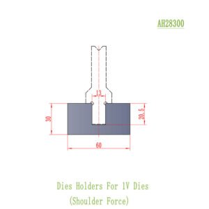 attachment detail of AH24300 die