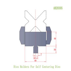 attachment detail of AH24305 die