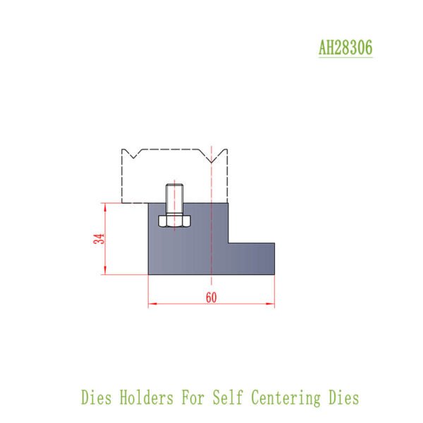 attachment detail of AH24306 die