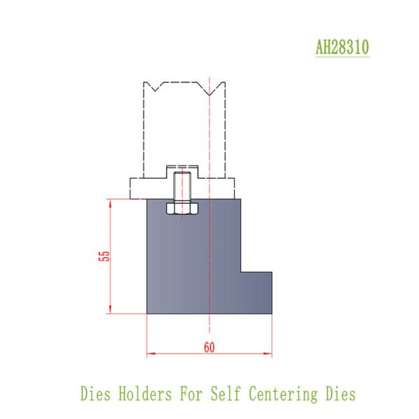 attachment detail of AH24310 die