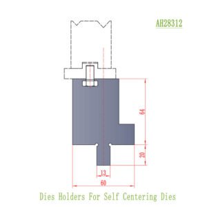 attachment detail of AH24312 die