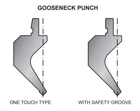 Gooseneck Press Brake Tooling