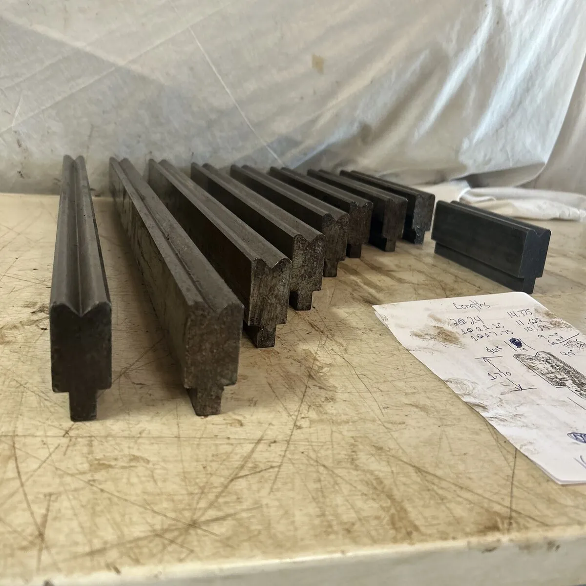 Segmented Press Brake Dies