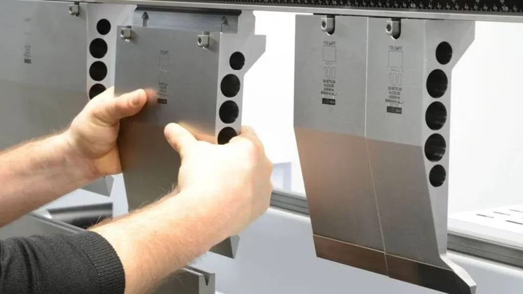 trumpf press brake tooling